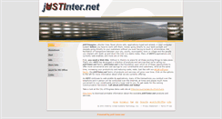 Desktop Screenshot of dnn.justinter.net