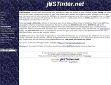 Tablet Screenshot of justinter.net